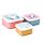 3-Pack Lunchlådor S/M/L - Unicorn Magic Enhörning
