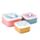 3-Pack Lunchlådor S/M/L - Unicorn Magic Enhörning