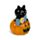 Spooky Läppbalsam i Pumpa & Kattformad Hållare