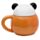Adoramals Panda Keramik Djurmugg med Lock