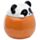 Adoramals Panda Keramik Djurmugg med Lock