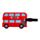 London Buss Bagagelapp