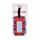 PVC Bagagelapp - London Unionflagga Telefonkiosk