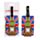 PVC Bagagelapp - London Unionflagga Big Ben