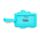 Pusheen the Cat Katt Summer Surfer PVC Bagagelapp