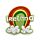 Luck of the Irish Regnbåge Irland Souvenir PVC Magnet
