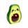 Foodiemals Pedro the Avocado Sparbössa i Keramik