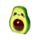 Foodiemals Pedro the Avocado Sparbössa i Keramik