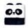 Adoramals Panda Plysch Fluffies Anteckningsbok