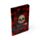 Skulls & Roses A5 Anteckningsbok med Återvunnet Papper