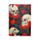 Skulls & Roses A5 Anteckningsbok med Återvunnet Papper