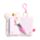Unicorn Magic Enhörning Plysch A7 Mini Anteckningsbok & Multifärgpenna (4 Färger)