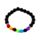 Chakra Lavastenpärla & Ädelsten Armband