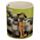 röd Panda Zooniverse Svans Keramikmugg med Format Handtag