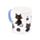Lucky the Black Cat Svart Katt Club Porslinsmugg
