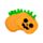 Halloween Pumpa 12-Pack 3ply Party Pappersservetter