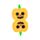 Halloween Pumpa 12-Pack 3ply Party Pappersservetter