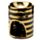 Eden Metallic Guldrand Mini Aromalampa i Keramik