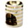 Eden Metallic Guldrand Mini Aromalampa i Keramik