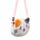 Lola the Cat Adoramals Katt Crossbody Plysch Axelväska