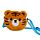 Alfie the Tiger Adoramals Crossbody Plysch Axelväska