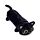 Lucky the Black Cat Svart Katt Plysch Pennfodral