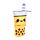 Foodiemals Boba the Bubble Tea Pop Up Pennfodral i Tyg
