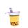 Foodiemals Boba the Bubble Tea Pop Up Pennfodral i Tyg