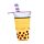 Foodiemals Boba the Bubble Tea Pop Up Pennfodral i Tyg
