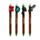Inkredible Suddbar Bläckpenna med Minecraft Verktyg Silikontopp