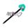 Hatsune Miku Penna med Smal Topp