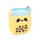 Foodiemals Bubble Tea Plysch Mini Portmonnä