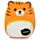 Tiger Plysch Ryggsäck