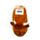 Highland Coo Ko Anti-Slip Plysch Tofflor EU36-38/UK3-5