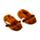 Highland Coo Ko Anti-Slip Plysch Tofflor EU36-38/UK3-5