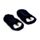 Adoramals Pingvin Anti-Slip Plysch Tofflor EU36-38/UK3-5