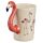 Flamingo Pinks Flamingodekal Mugg med Format Handtag
