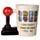 Game Over Joystick Mugg med Format Handtag med Arcade Dekal