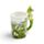 Trä Groda Format Handtag Mugg med Skogs Design