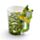 Trä Groda Format Handtag Mugg med Skogs Design