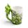 Trä Groda Format Handtag Mugg med Skogs Design