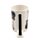 Headstock Guitar Gitarr Rock Keramikmugg med Format Handtag