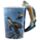 Sköldpadda Format Handtag Mugg med Undervatten Design