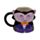 Spooky Dracula Formad Keramikmugg