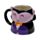 Spooky Dracula Formad Keramikmugg