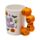 Spooky Trick or Treat Pumpor Keramikmugg med Format Handtag