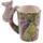 Mugg med dekal och koalaformat handtag