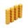 Foodiemals French Fries 4-Pack Format Suddgummi-Set