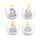 Unicorn Magic Enhörning High Bounce Plysch Studsboll