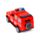 Off-Road Emergency Vehicle Friction Push/Pull Actionleksak
